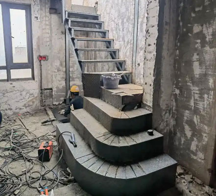 北塔楼梯安装制作